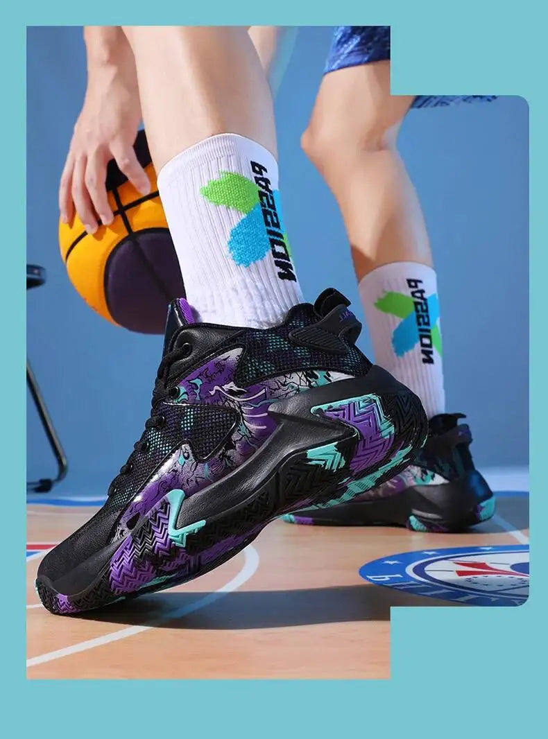 Women's Non-Slip Basketball Sneakers – Lightweight Casual Tennis Shoes
