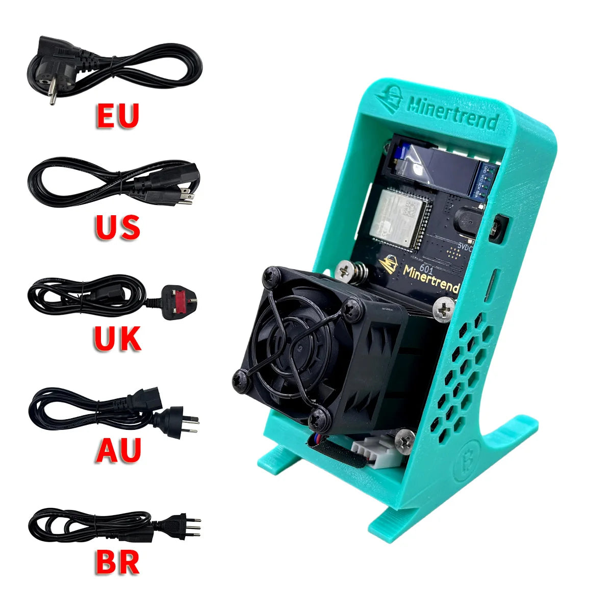Bitaxe Gamma 601 2026 Upgraded Bitcoin Solo Miner — 1.2–1.5TH/s 18–25W BM1370 Crypto Lottery Miner