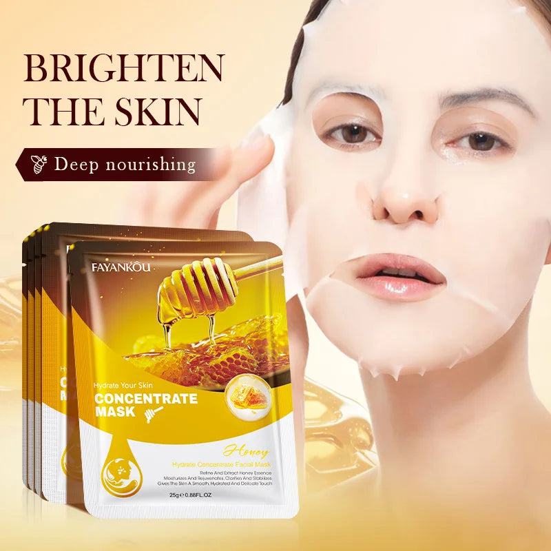 Fruit Facial Sheet Masks — Moisturizing 10 Pack