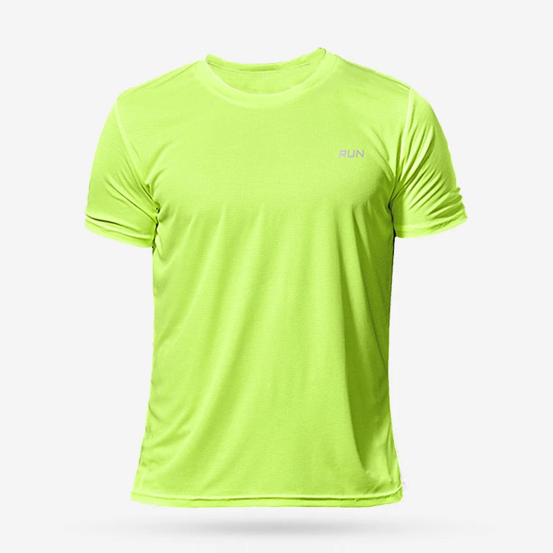 Men's Quick-Dry Compression Sports Running Shirt — Performance Base Layer