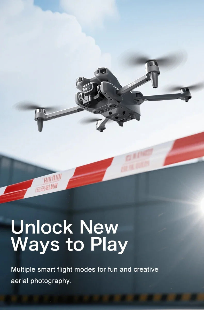 GT50 Camera Drone with Screen Remote & FPV