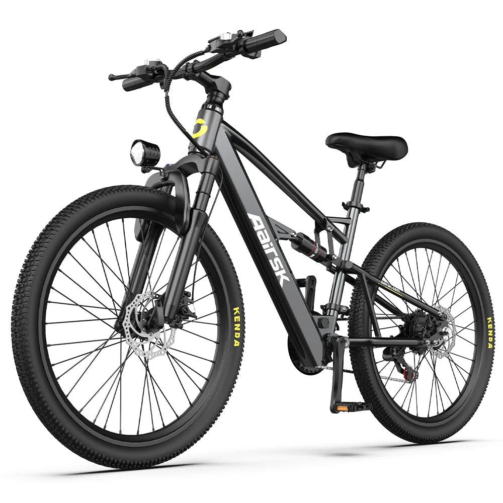Aairsk 26" Electric City Bike — 36V 13Ah 21-Speed Dual Suspension Commuter E-Bike (US Warehouse)