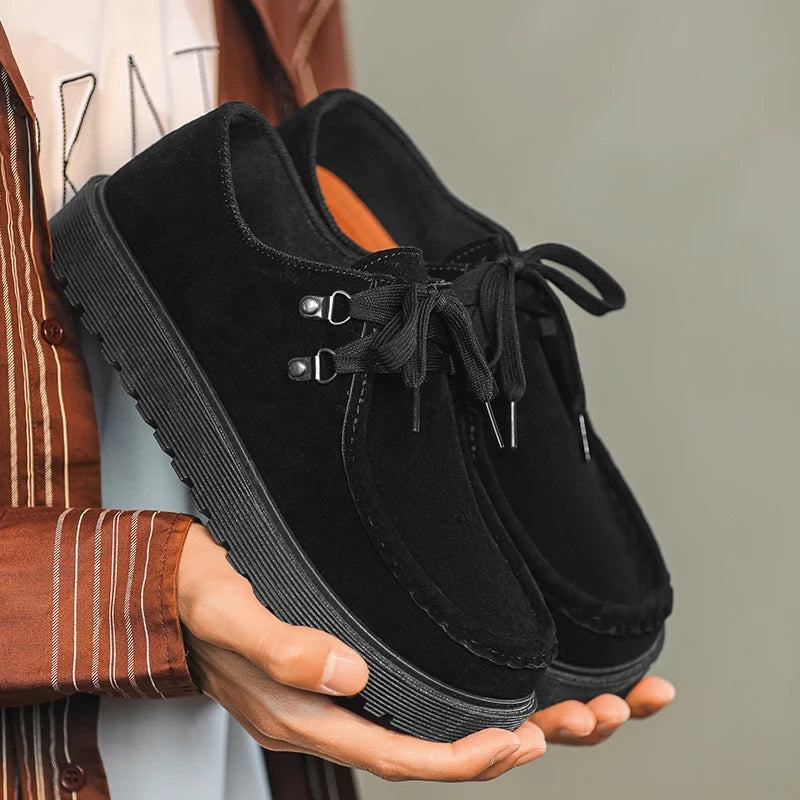 Men's Wide Toe Barefoot Retro Casual Walking Shoes