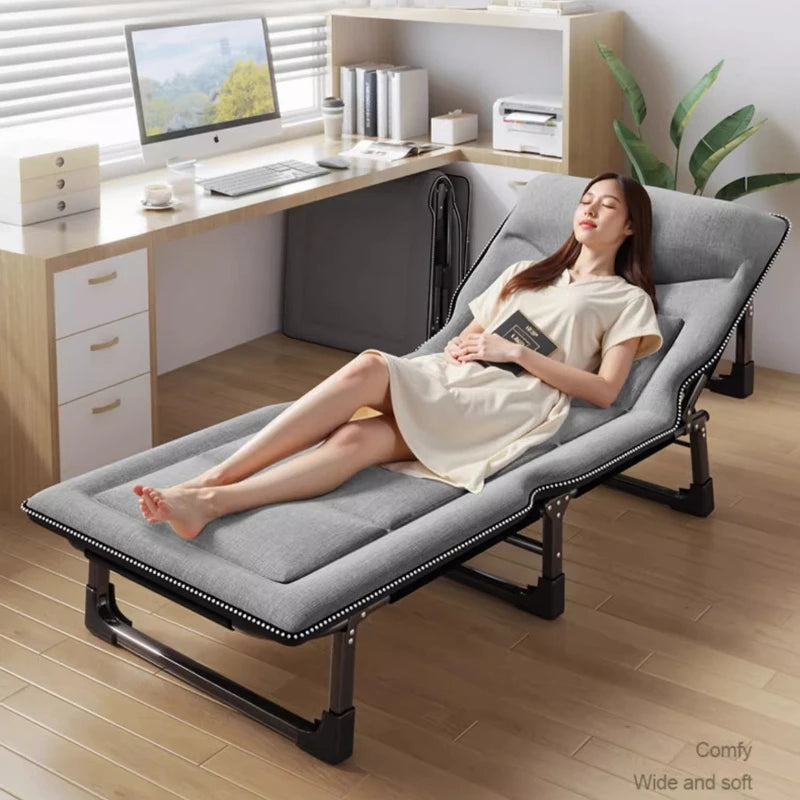 Portable Folding Single Bed — Spandex Loft Expander
