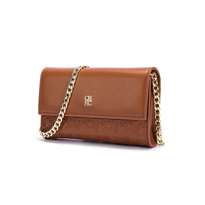 Women's Magnetic Flip Chain Shoulder Bag – Small Square Crossbody Wallet Bag