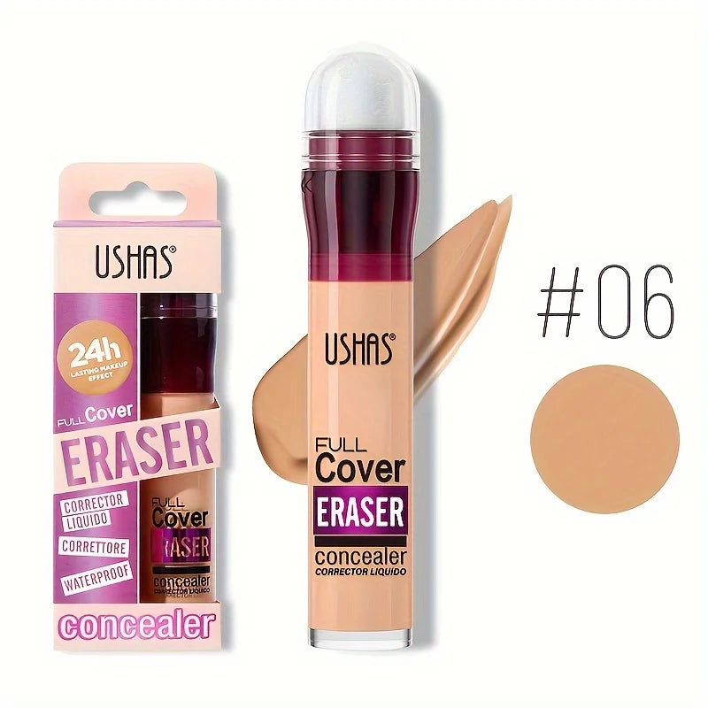 Sponge Tip Concealer & Liquid Foundation — Full Coverage for All Skin Types