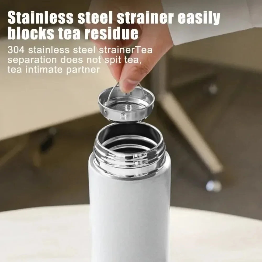 200ml Mini Stainless Steel Vacuum Flask Thermos – Lightweight Insulated Travel Tumbler, 12–24Hr