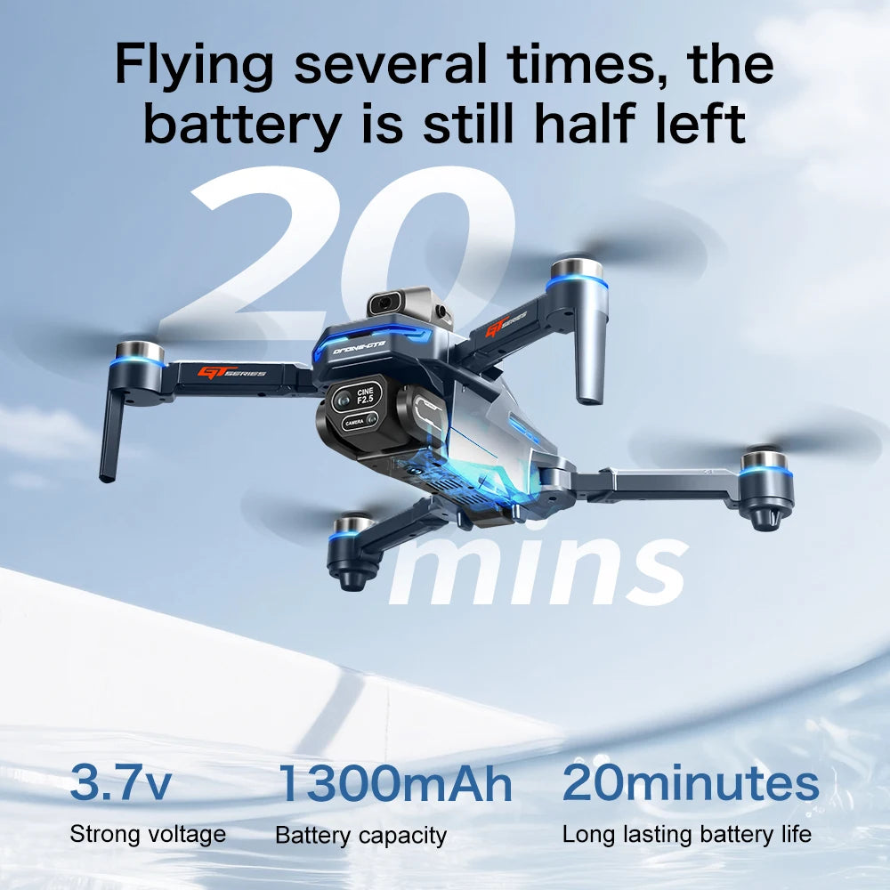 GT8 Drone with Dual Camera & Screen Remote