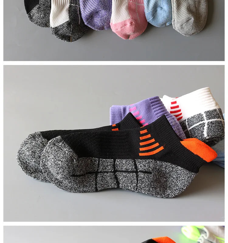 Women's Sports Socks – Breathable Cotton-Nylon Knit