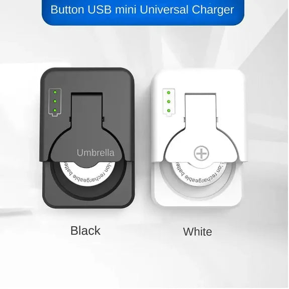 LIR2032 3.6V Rechargeable Button Battery – Lithium Coin Cell for Car Keys with Charger Option
