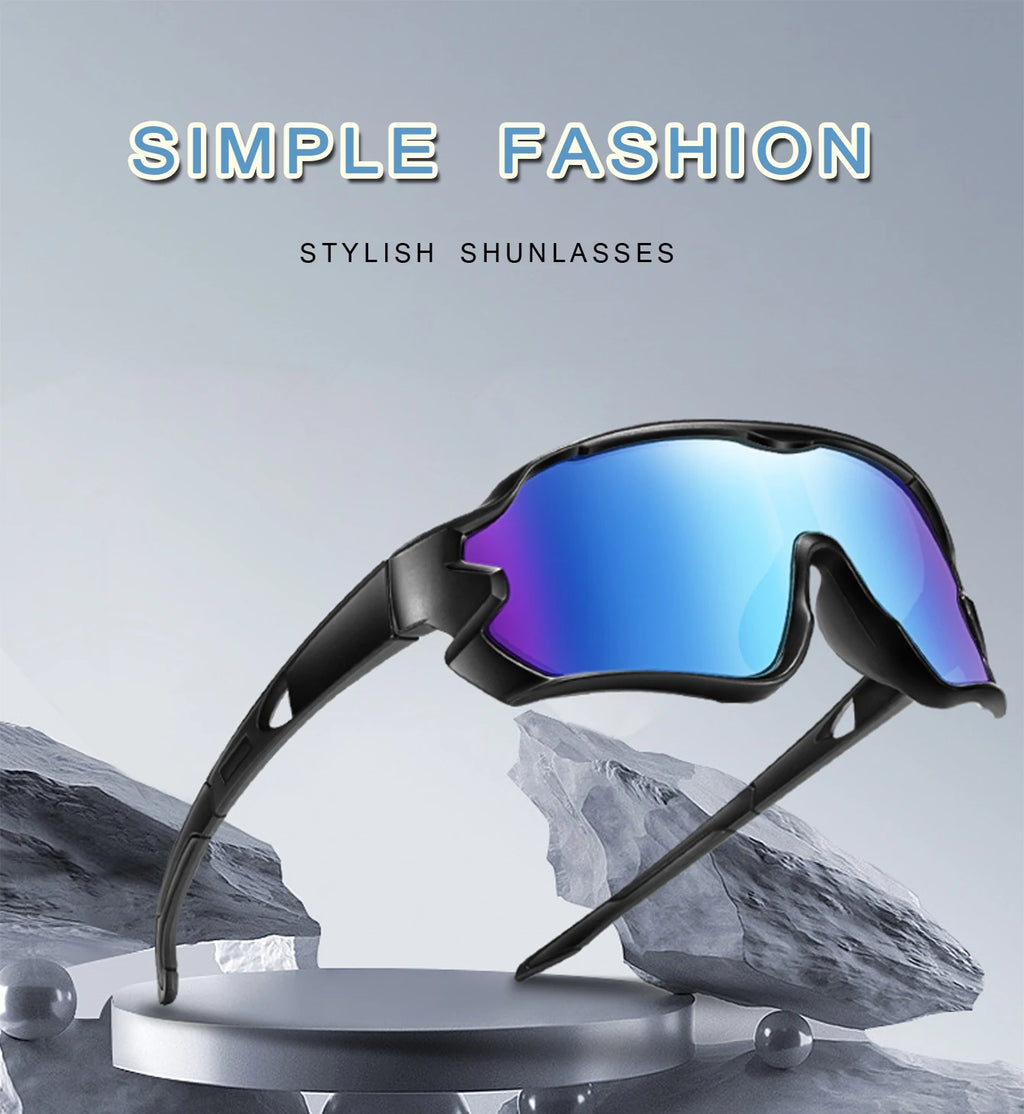 Kids UV400 Cycling Sunglasses — Ages 9–15