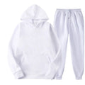 Men's Solid Color Hoodie & Pants Tracksuit Set – Fashionable Casual Sport (S–3XL)