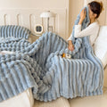 Fleece Throw Blanket – Soft Solid-Color Comfort