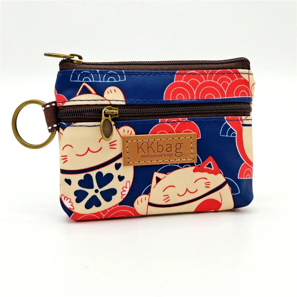 Cute Animal Coin Purse – Kawaii Zipper Wallet & Card Holder for Women, Girls & Students