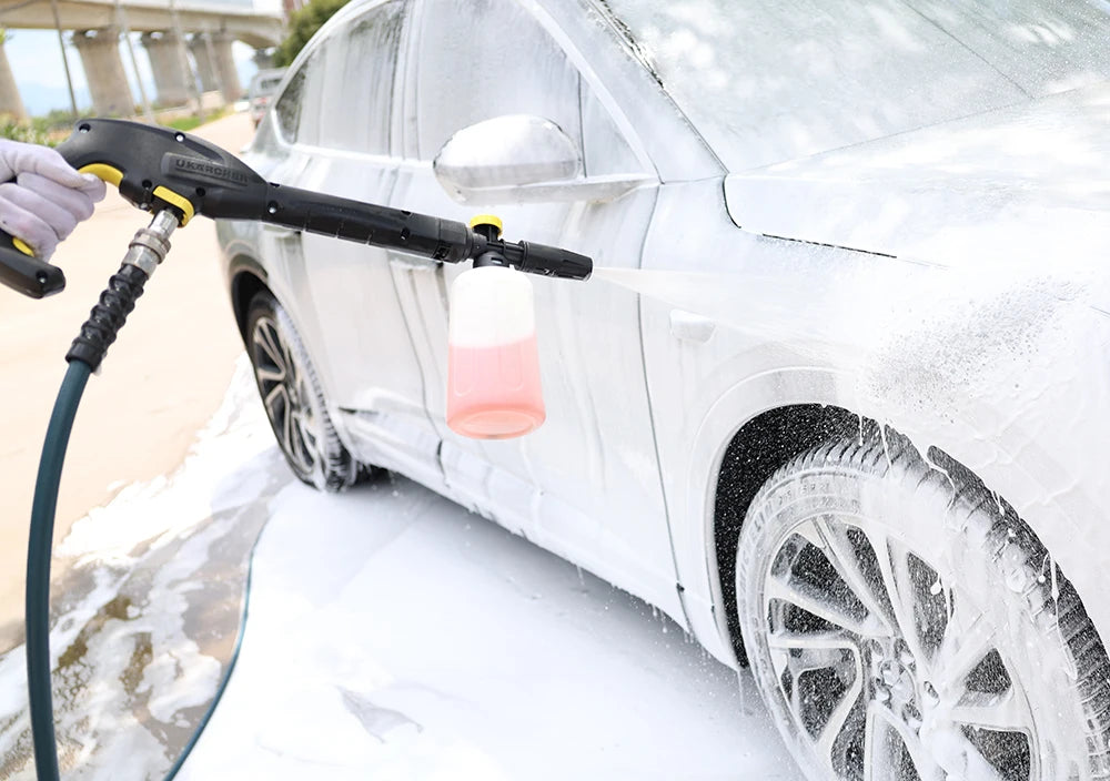 Snow Foam Cannon for Karcher K2–K7 – 750ml Adjustable Foam Lance Kit, Pressure Washer Car Wash Gun