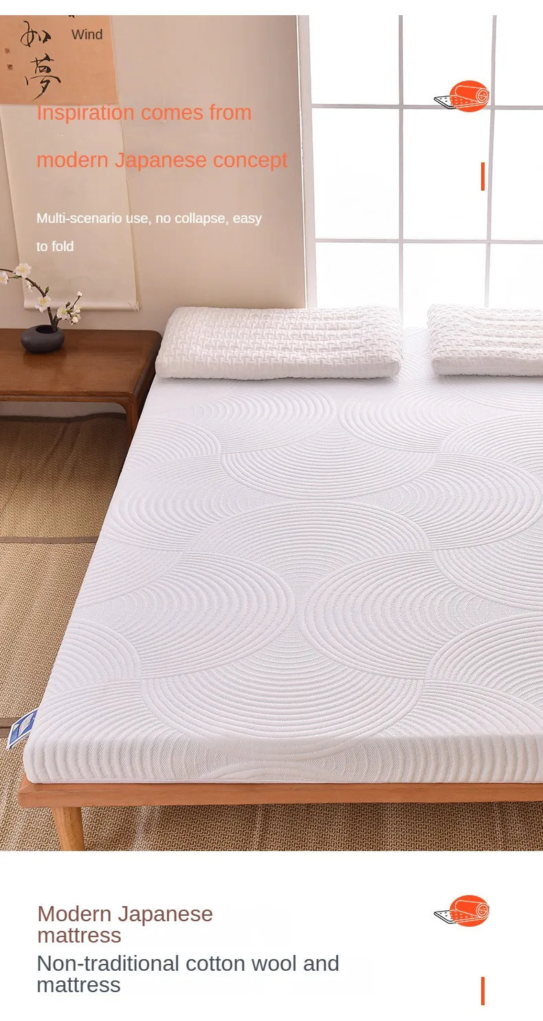 Cooling Gel Memory Foam Mattress Topper – 8cm Thick, Removable Cover, Pain Relief