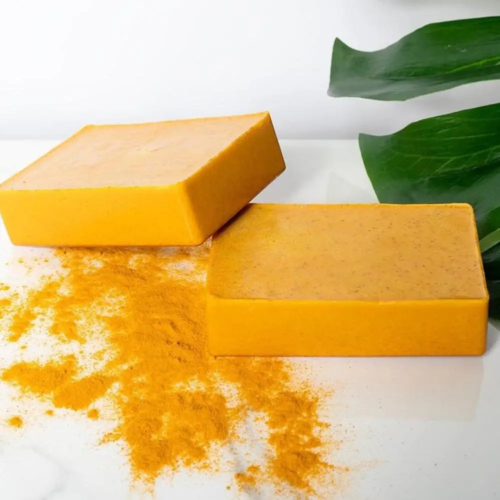 Turmeric Lemon Kojic Acid Soap Bar – Brightening, Dark Spot & Acne Facial & Body Soap