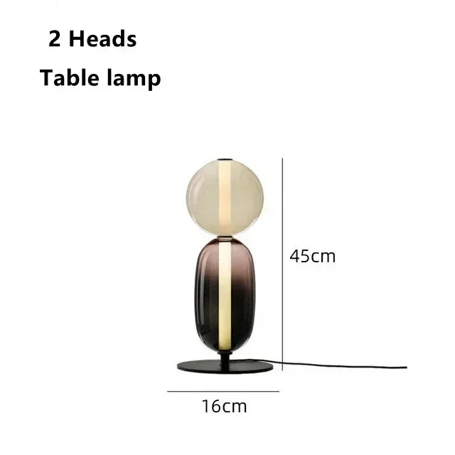 Colored Glass Lamp – Table & Floor Designs