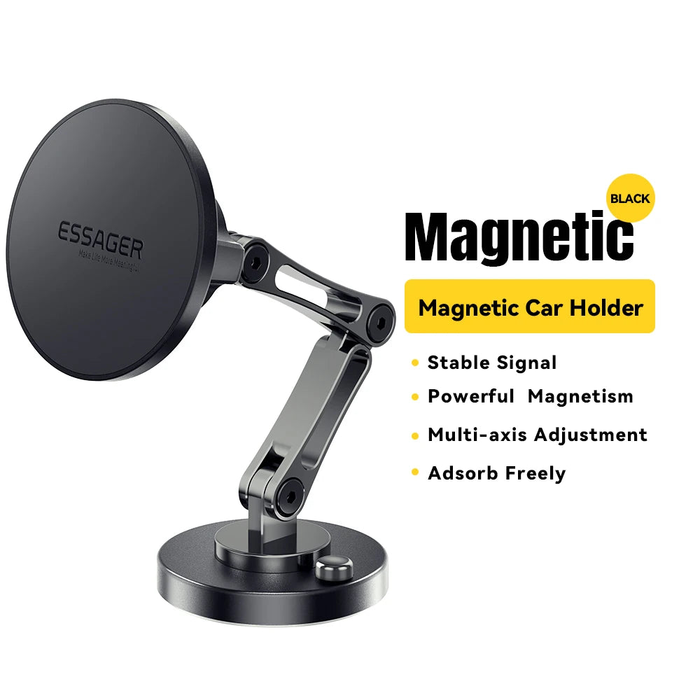 Essager Magnetic Wireless Car Charger & Phone Mount – 15W MagSafe iPhone 15 14 13