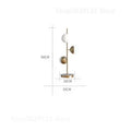 Glass Globe Lamp – Vertical Multi-Light Design