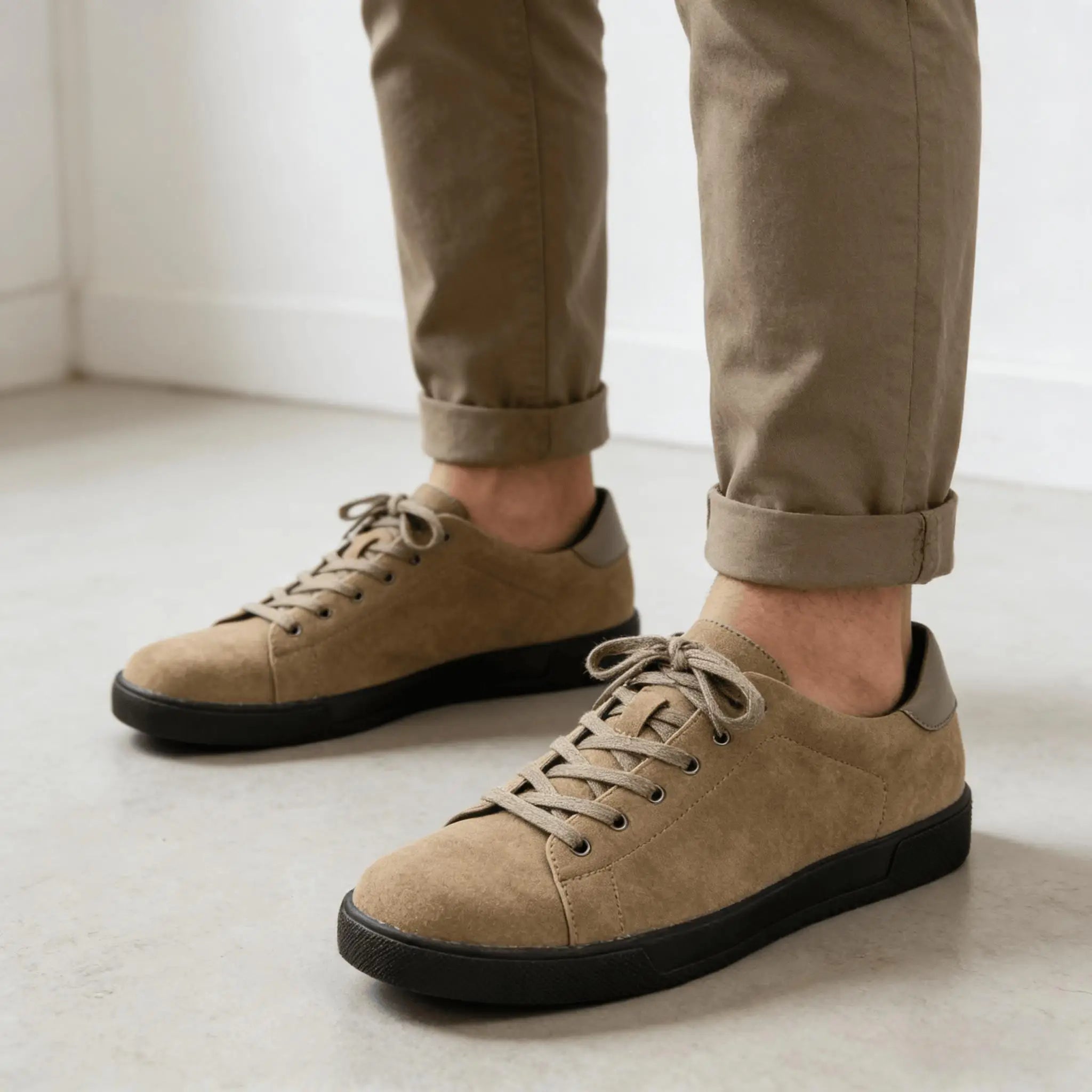 Men's Lightweight Breathable Fashion Sneakers — Comfortable Casual Everyday Shoes