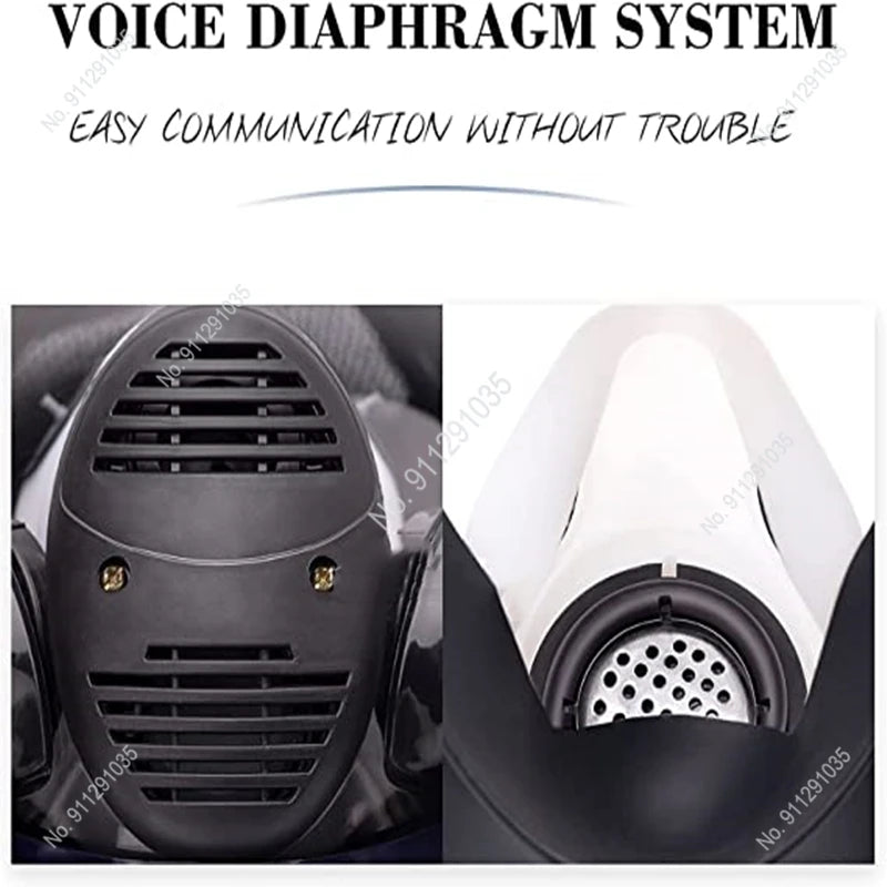 6800 Full Face Chemical Gas Mask Respirator