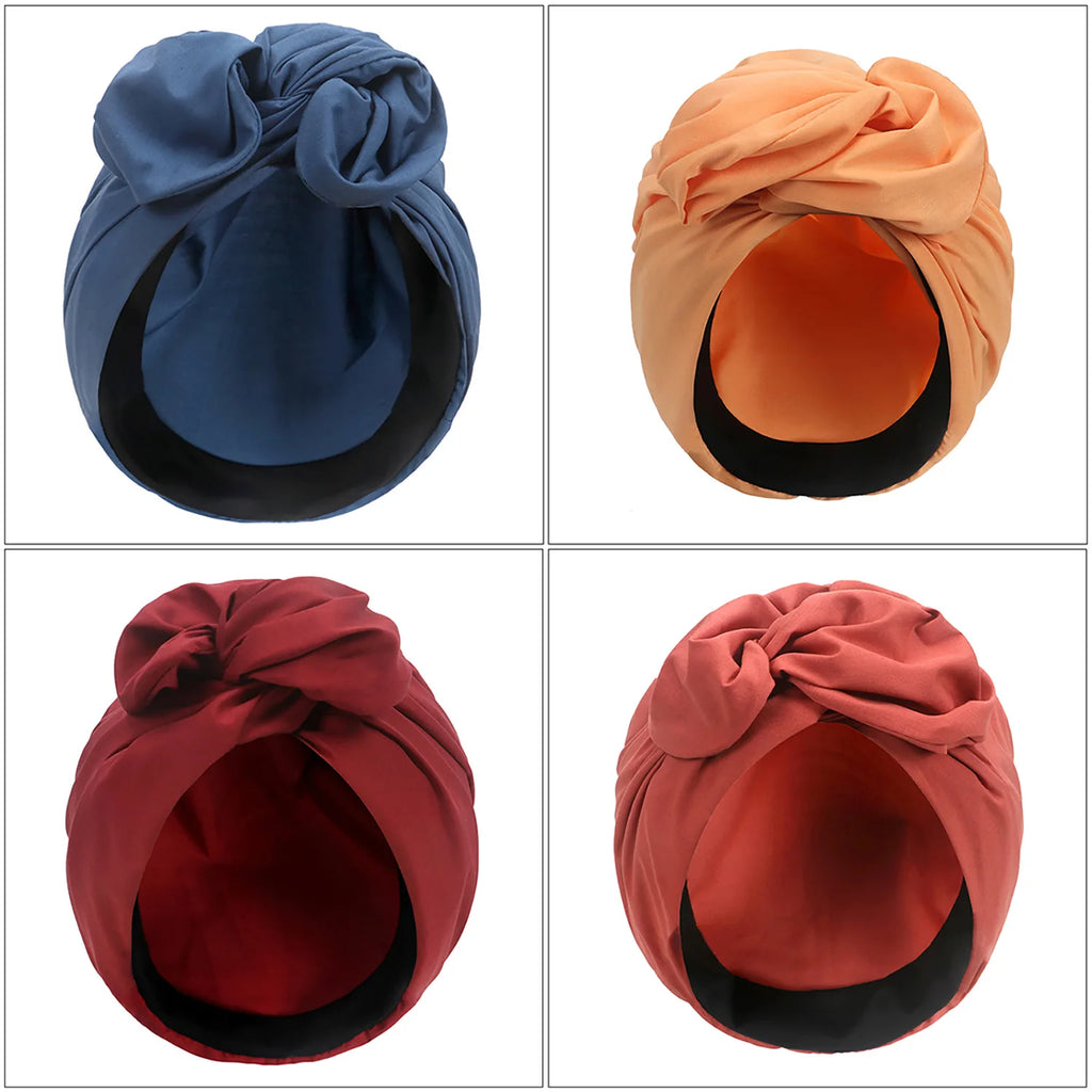 French Vintage Turban Hat & Headwrap | Women's Bandana Headscarf Bonnet