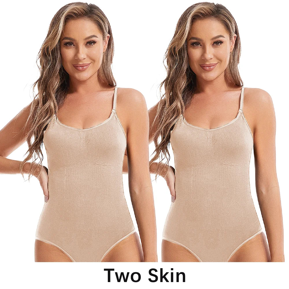 Seamless Slimming Open-Crotch Bodysuit Shapewear — Butt Lifting & Tummy Control