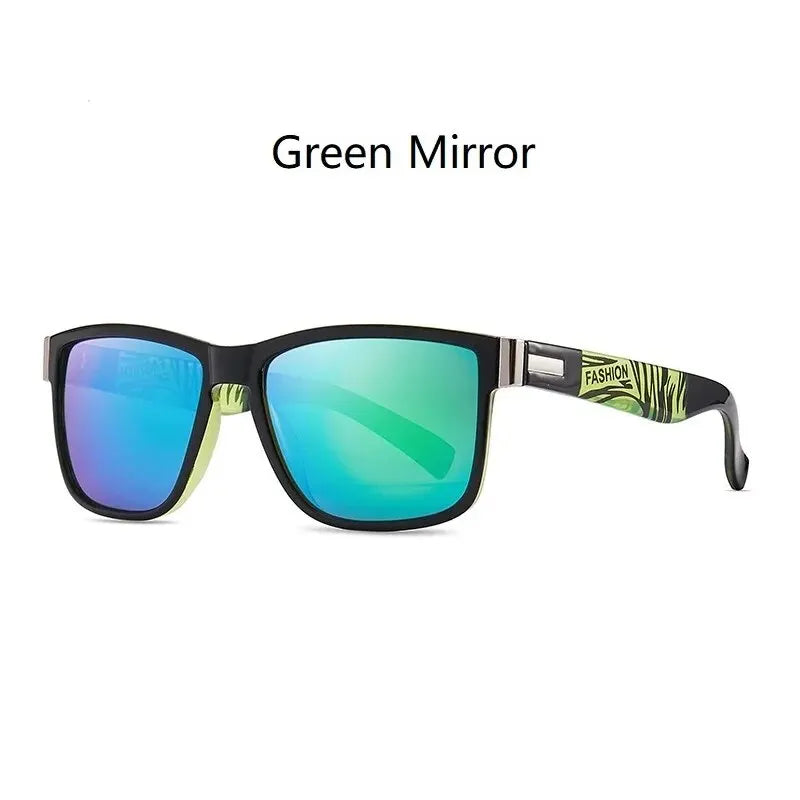 Fashionable Vintage Square Sunglasses | Luxury Designer Driving Fishing Eyewear for Men & Women