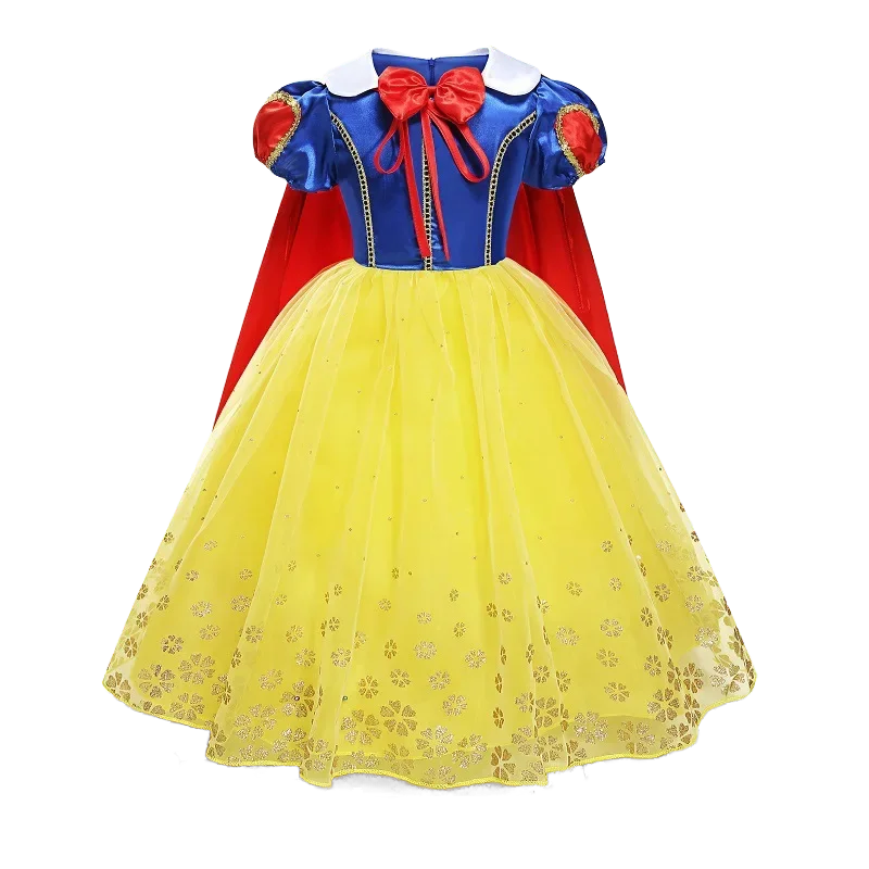 Children Costume Girl Dress Halloween Princess Cosplay Party Rapunzal Anna Elsa Birthday Clothes