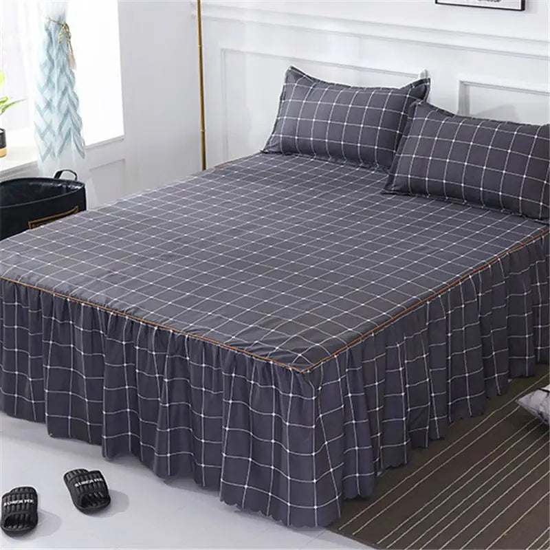 Modern Bedspread Mattress Cover – Skin-Friendly Dustproof Bed Cover, Queen & King