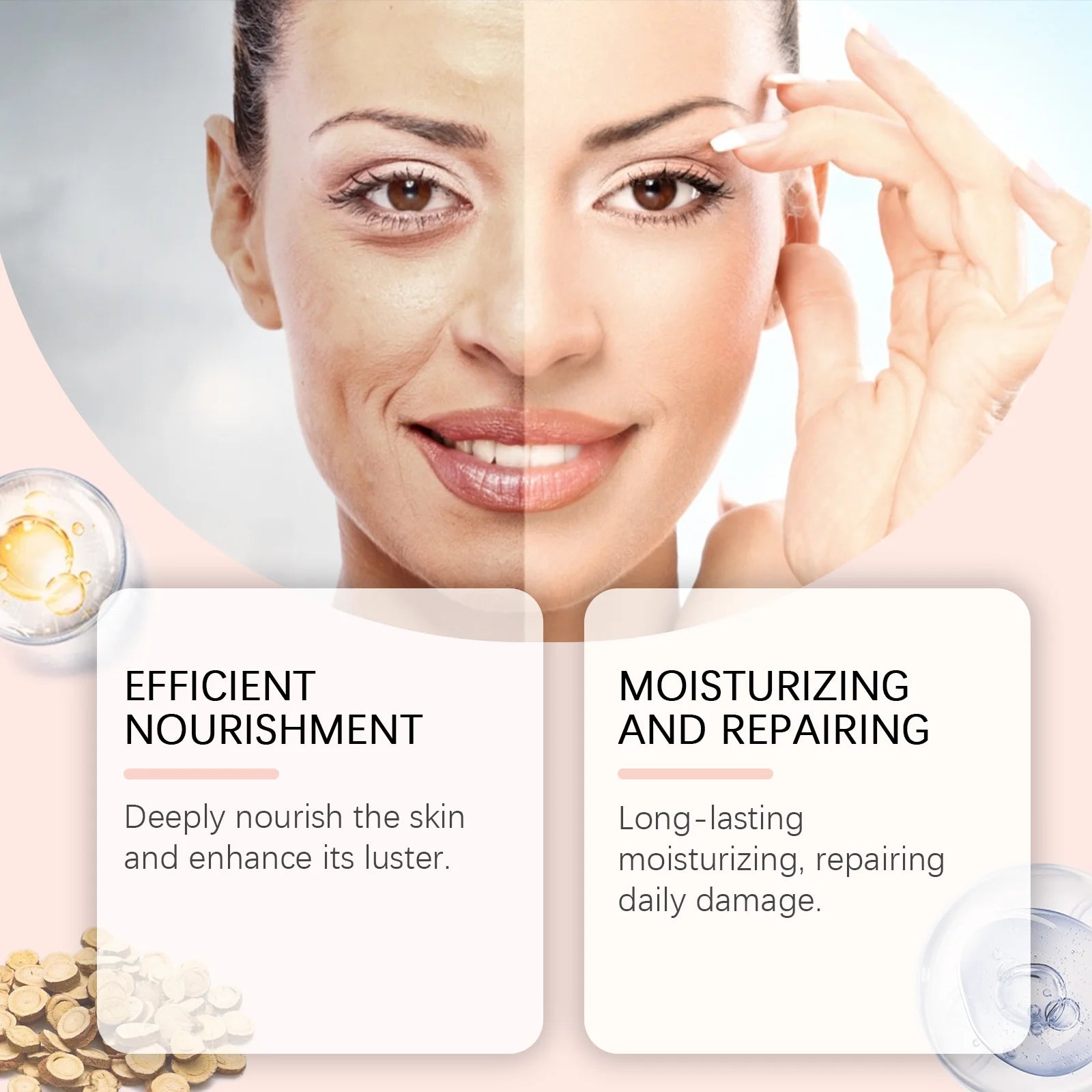 Chest Neck & Face Lifting Oil — Deep Nourishing Moisturizing Radiance Boost Skincare