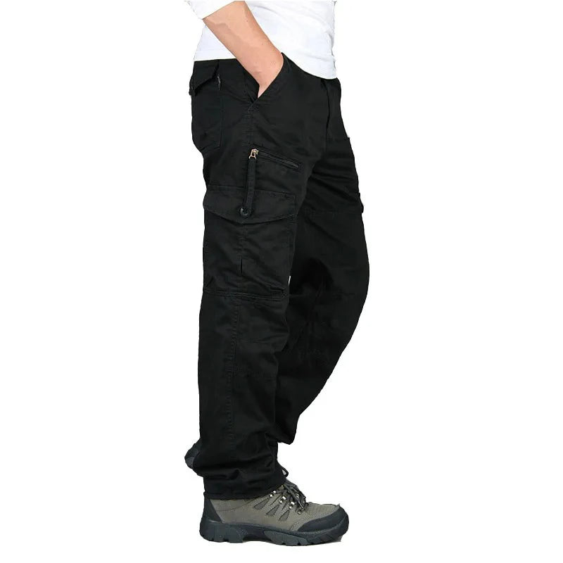Men's Cotton Cargo Work Pants