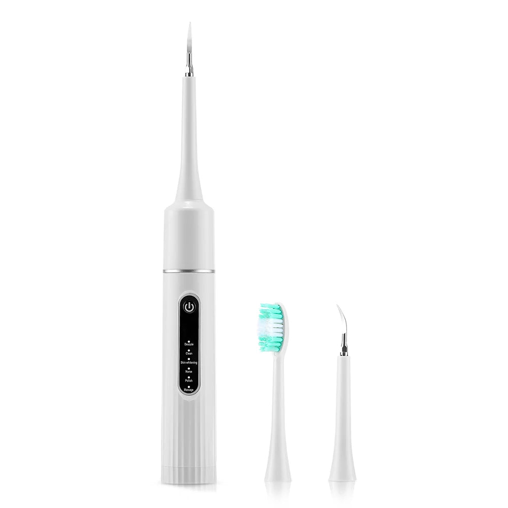Dentist-Level Clean at Home — Electric Teeth Cleaner & Tartar Remover | 6-Gear Modes, 31,000 Vibrations/Min, IPX6 Waterproof, Type-C Charging