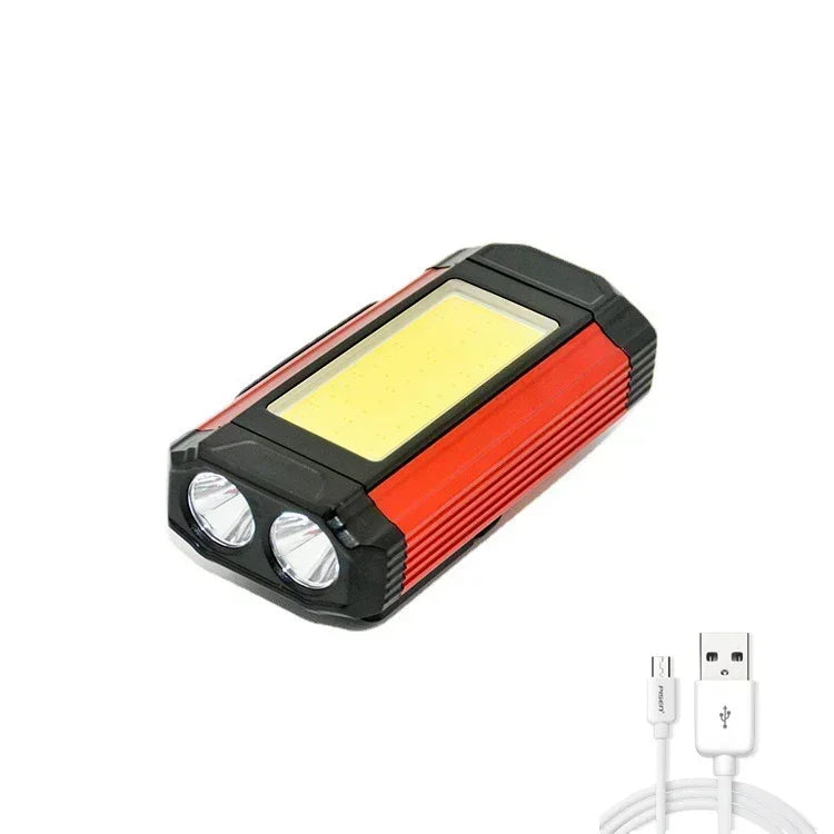 ESMARTER K011 XPE+COB Work Light – 600 Lumen, 5 Modes, Power Bank Function, IP64, USB Rechargeable