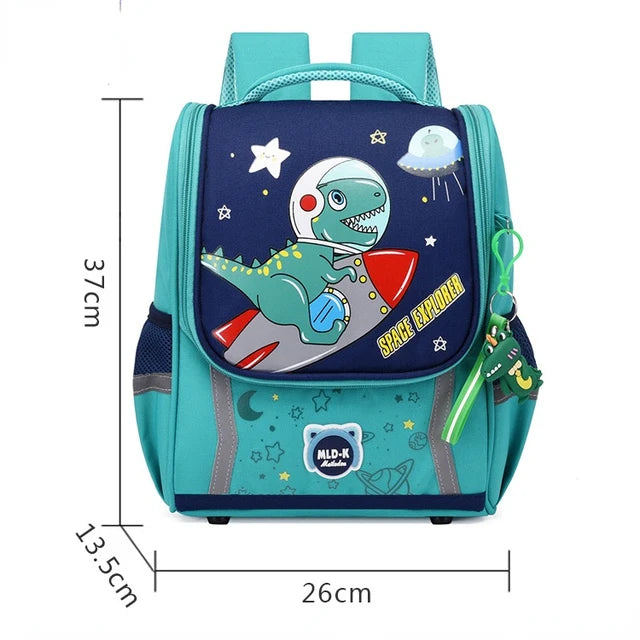 Unicorn School Backpack – Kids Canvas Bag & Size Options