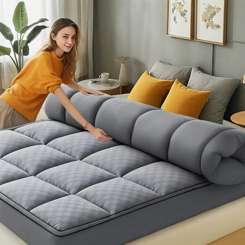 Extra Thick 1000GSM Mattress Topper – Cooling, Noiseless, Breathable, Deep Pocket, Machine Washable