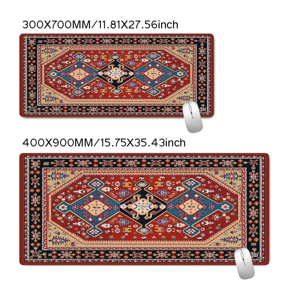 Persian Rug XXL Gaming Mouse Pad — Large Vintage-Style Desk Mat
