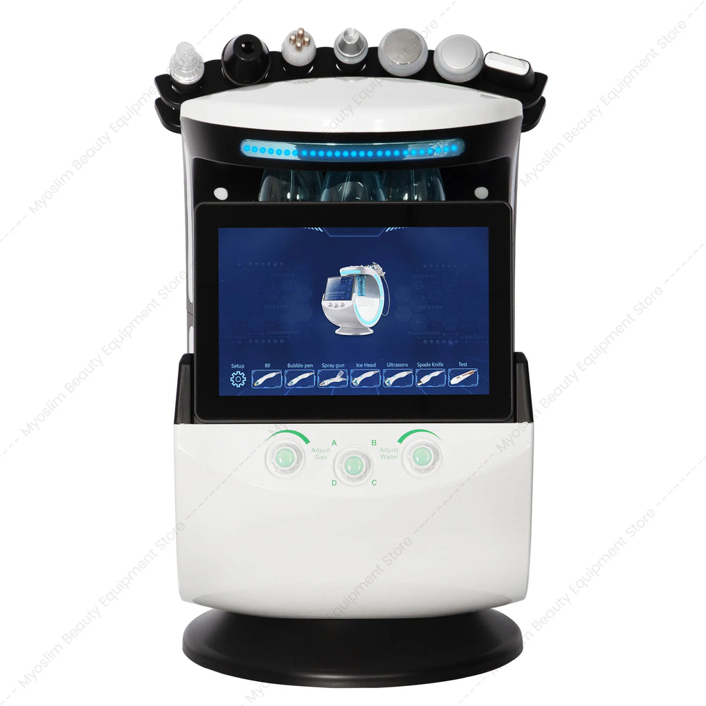 MYOSLIM 7-in-1 Smart Skin Analysis & Beauty Machine – Blackhead Remover, Wrinkle Reduction & Skin Tester