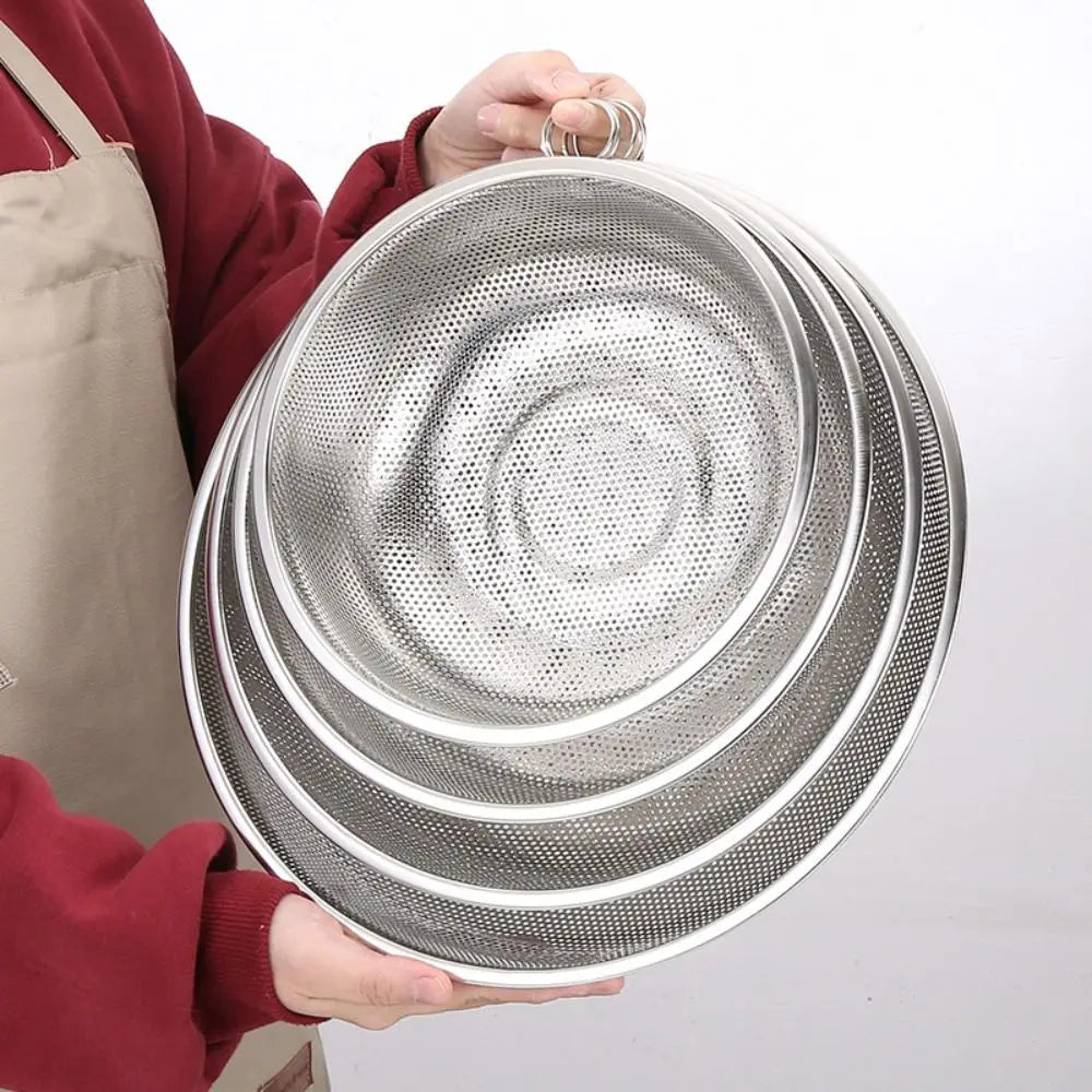 Stainless Steel Fine Mesh Strainer – Rice & Produce