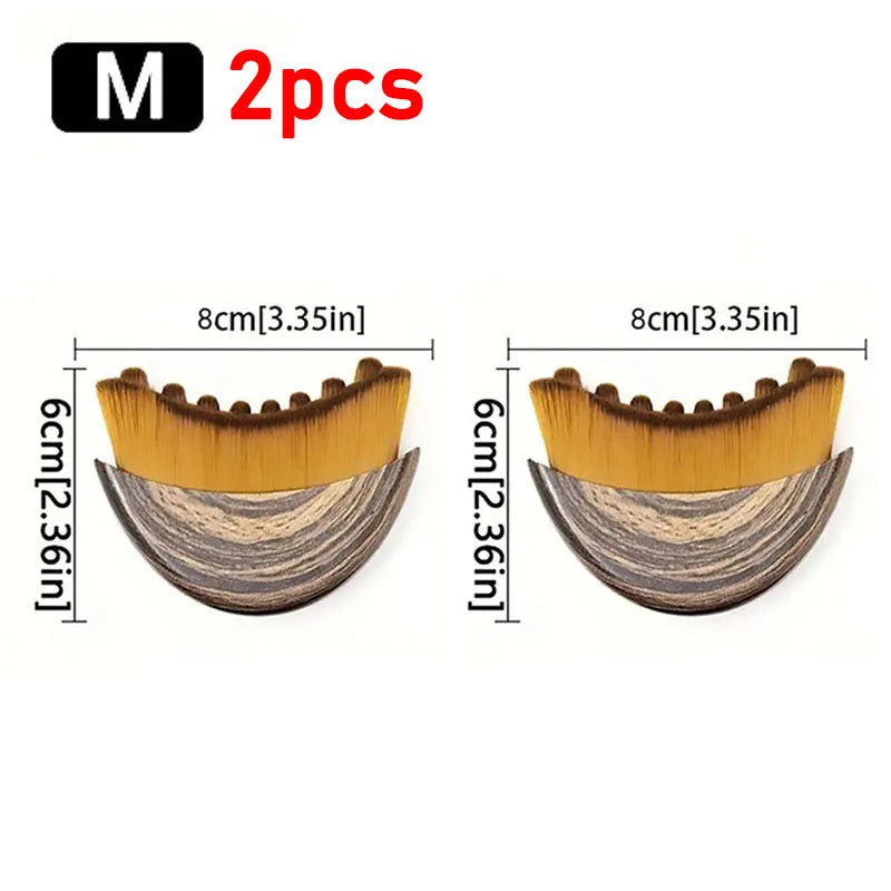 Lymphatic Contour Face Brush – Ergonomic Sculpting & Drainage Massager for Defined Skin