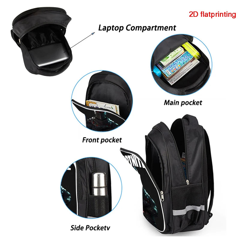 Fortnite Backpack – 16-Inch Kids School Bag