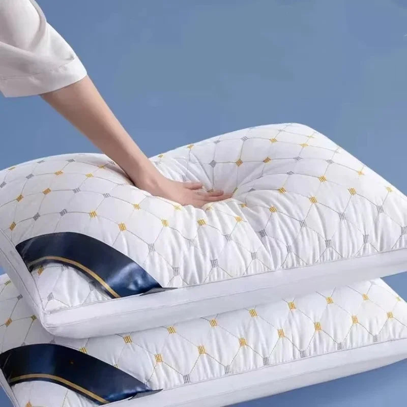 Hotel-Grade Twisted Pillow Core – Soft Supportive Bed Pillow, 48x74cm, Single