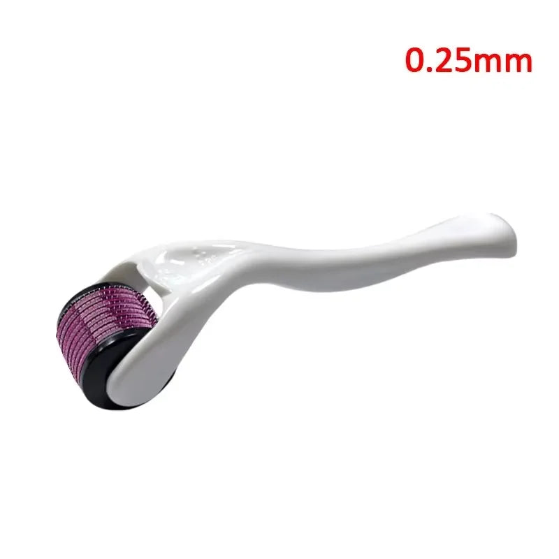 540-Needle Derma Roller — Microneedling for Face & Hair