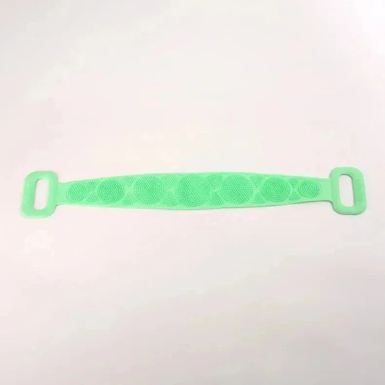 Silicone Back Scrubber Belt – Body Exfoliating Shower Brush & Massage Strap, 60cm