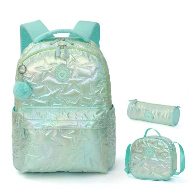Teen School Backpack – Girls Oxford Book Bag