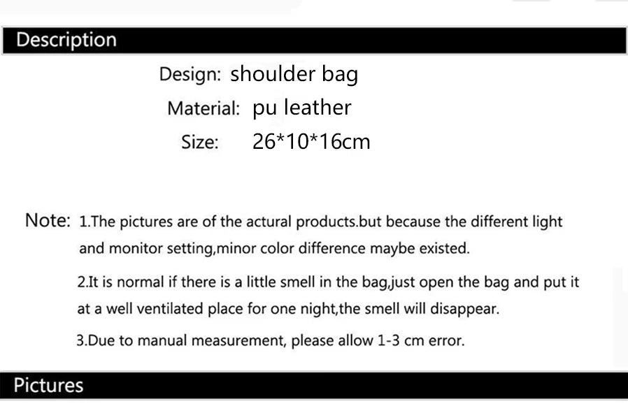 Soft PU Leather Shell Shoulder Bag – Fashion Luxury Crossbody Tote for Women