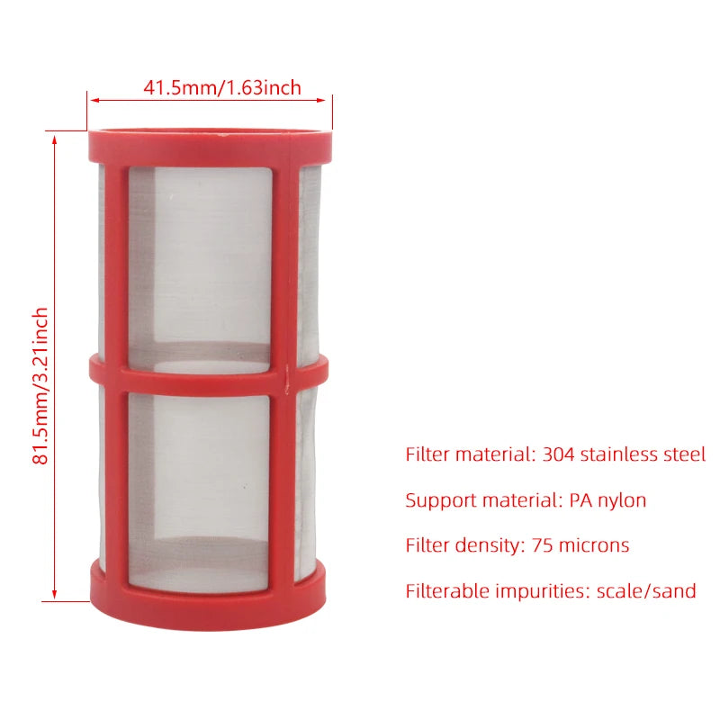 Garden Irrigation Water Pipe Filter — 1/2" to 1"