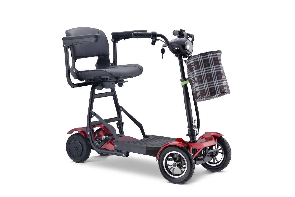 Heavy-Duty 4-Wheel Mobility Scooter, Foldable