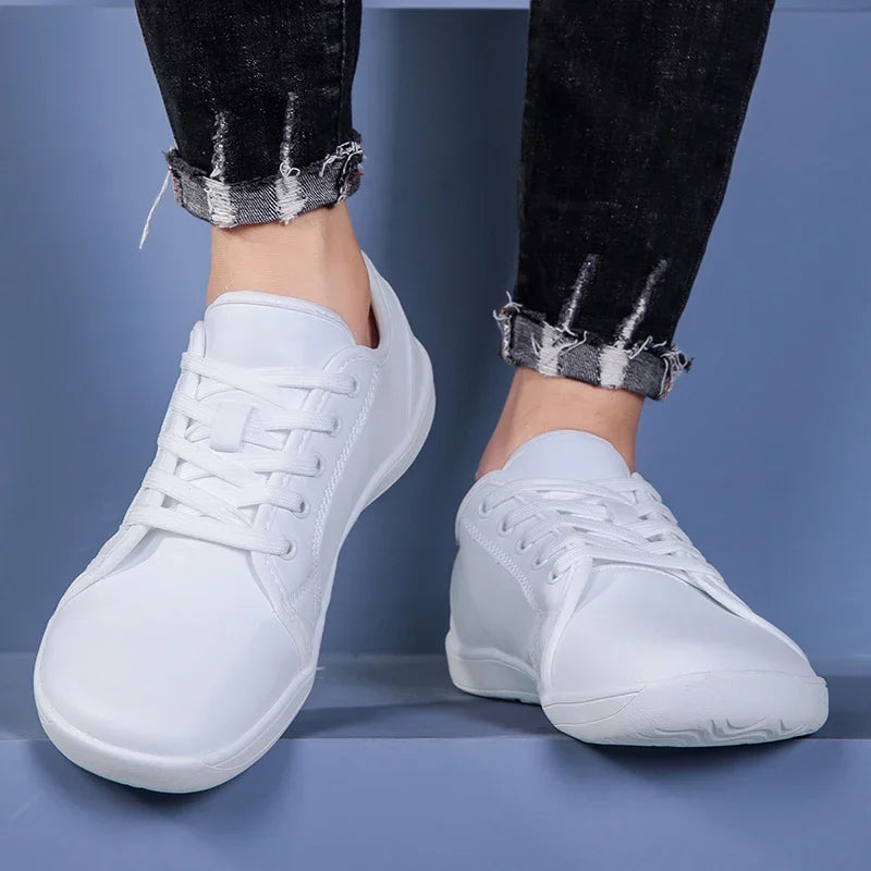 Men's Waterproof Barefoot Minimalist Sneakers — Wide Toe